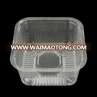 Clear or customize biodegradable food packaging disposable lunch tray