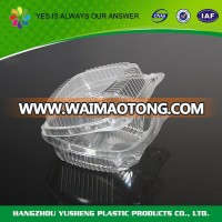 Top sale guaranteed quality disposable clear rectangular plastic container and lid