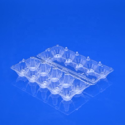 High quality 10 eggs plastic food grade egg shape packing storage container plastic covered egg