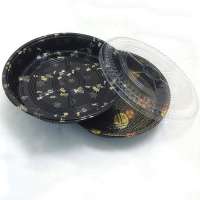 Disposable Plastic Take Away Printing Sushi Tray for food packaging plastic blister tray